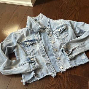 Stylish Light Blue Jean Jacket for Kids